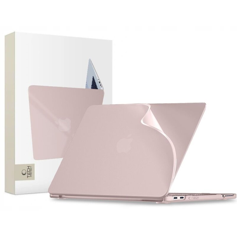 Etui na laptopa TECH-PROTECT Softshell do Apple MacBook Neo 13 2026 Różowy mat
