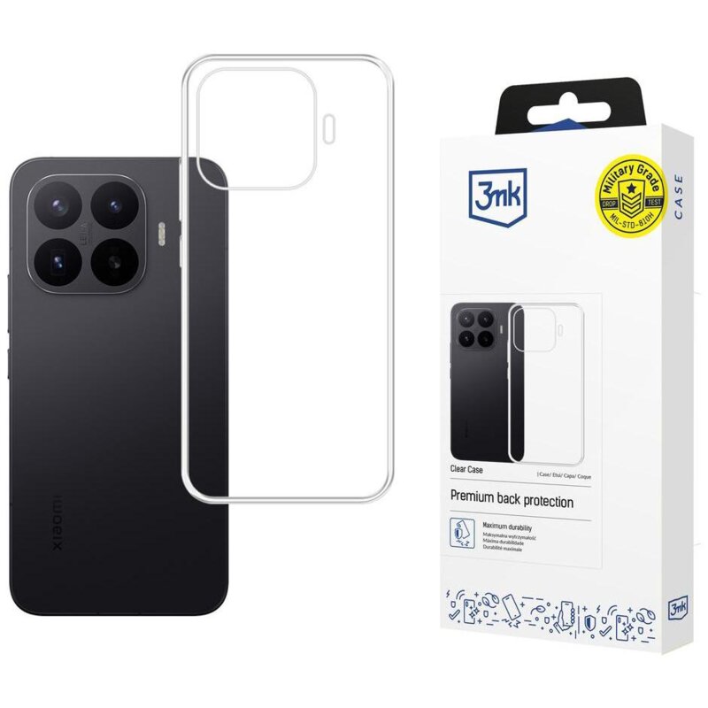 Etui 3MK Clear Case do Xiaomi 17T Pro Przezroczysty