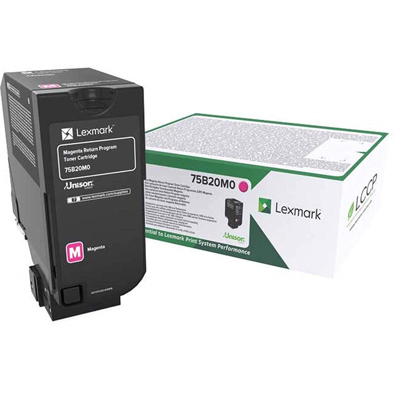 Toner LEXMARK 75B20M0 Purpurowy
