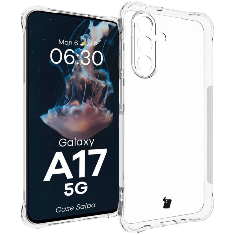 Bizon Salpa do Samsung Galaxy A17 5G Przezroczysty