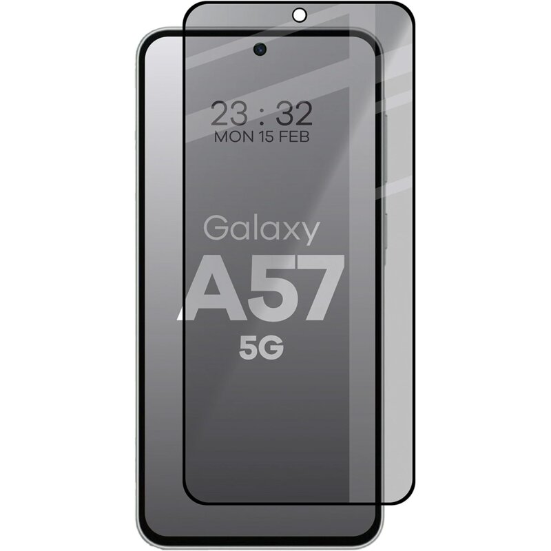Bizon prywatyzujące z ramką Glass Edge Shadow do Galaxy A57 5G
