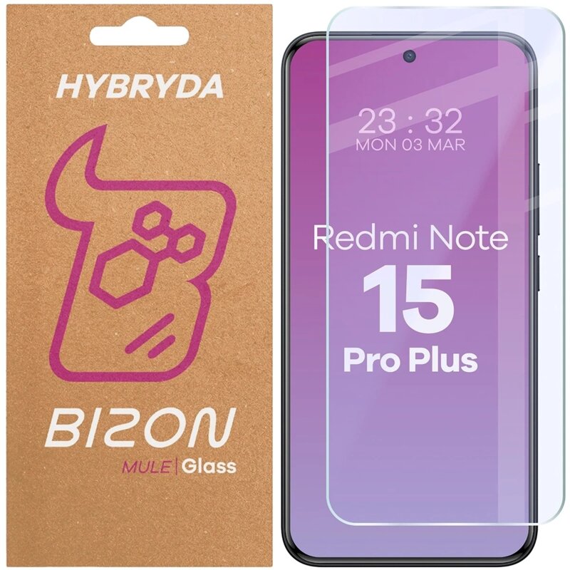 Bizon elastyczne Glass Mule do Xiaomi Redmi Note 15 Pro Plus 5G