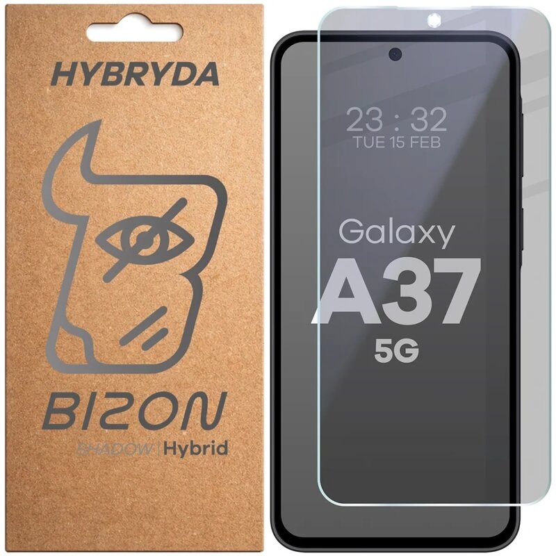 Szkło hybrydowe BIZON Shadow do Samsung Galaxy A37 5G