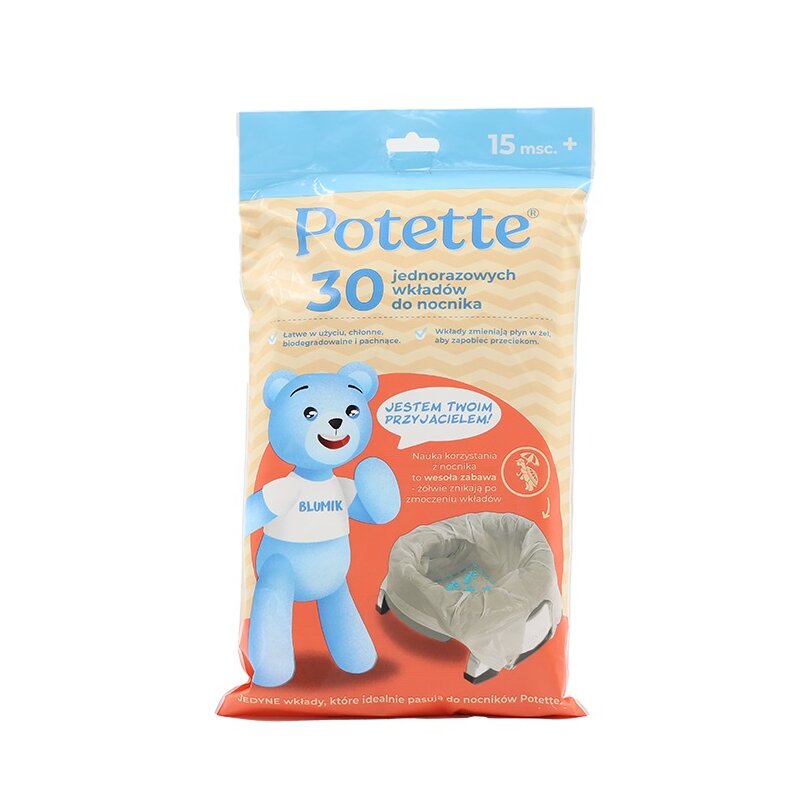 Wkład do nocnika POTETTE PLUS (30 szt.)