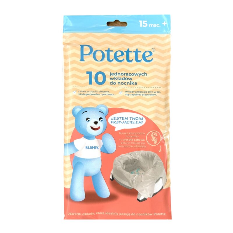 Wkład do nocnika POTETTE PLUS (10 szt.)