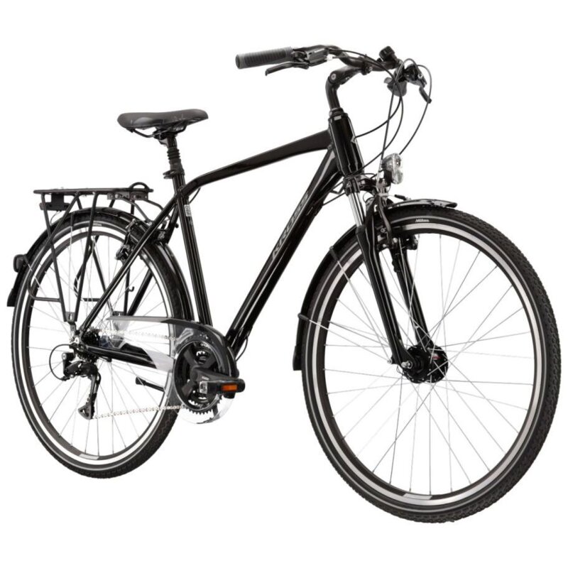 Rower trekkingowy KROSS Trans 4.0 M17 28 cali męski Czarno-szary