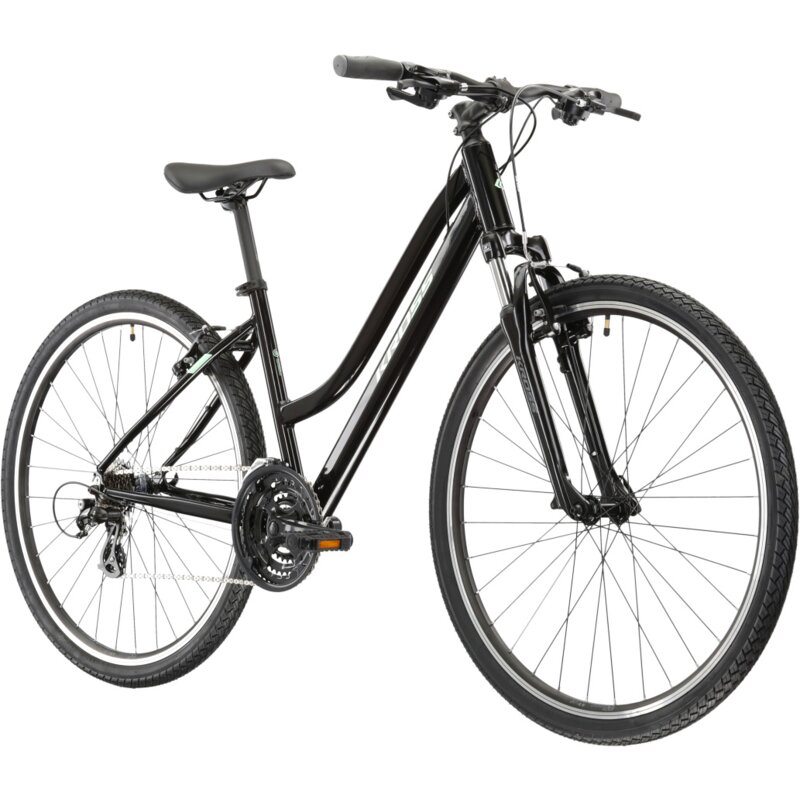 Rower crossowy KROSS Evado 2.0 D15 28 cali damski Czarno-miętowy