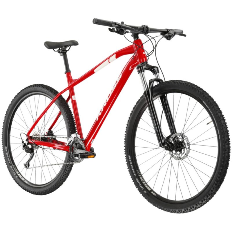 Rower górski MTB KROSS Level 3.0 ALV SM M22 29 cali męski Czerwono-biały