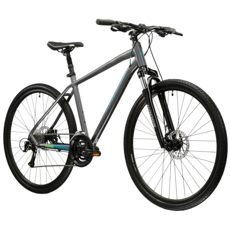 Rower trekkingowy KROSS Evado 3.0 M23 28 cali męski Szaro-morski