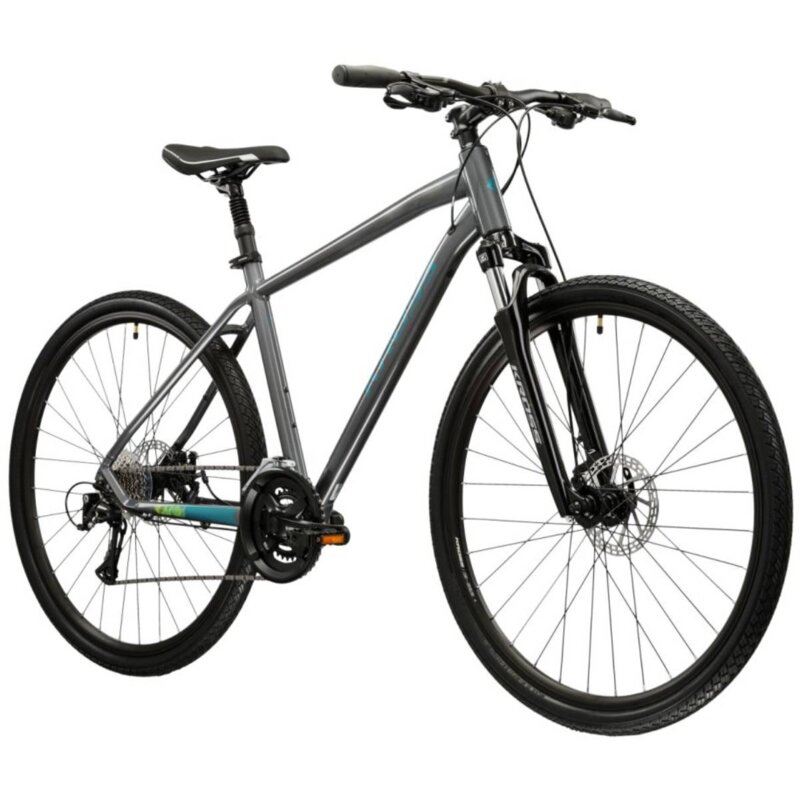 Rower trekkingowy KROSS Evado 3.0 M19 28 cali męski Szaro-morski