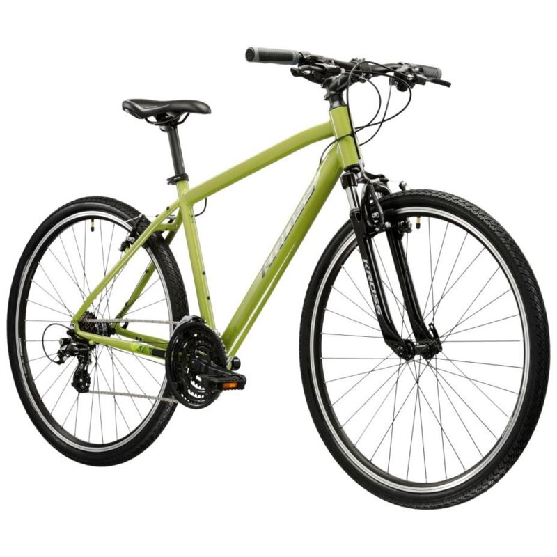 Rower crossowy KROSS Evado 2.0 M19 28 cali męski Khaki-czarny