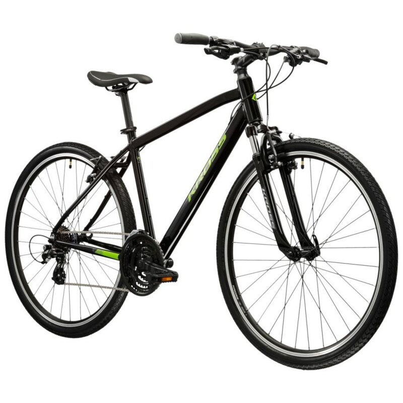 Rower crossowy KROSS Evado 2.0 M21 męski Czarno-zielony