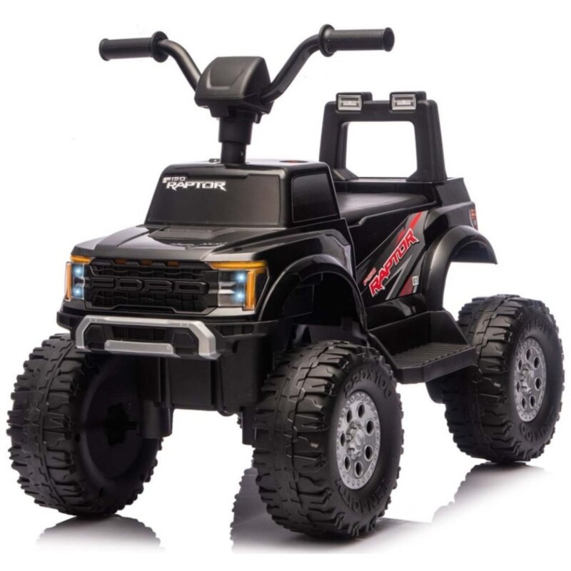 Samochód dla dziecka MILLY MALLY Ford F-150 Raptor Czarny