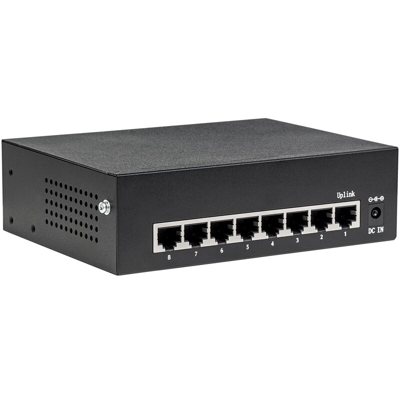Switch INTELLINET 561204 Gigabit Ethernet, 8 portów, Funkcja PoE