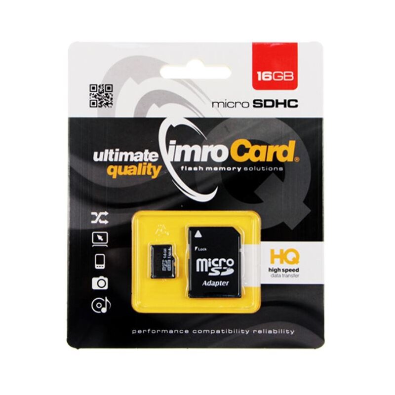 Karta pamięci IMRO microSDHC 16GB