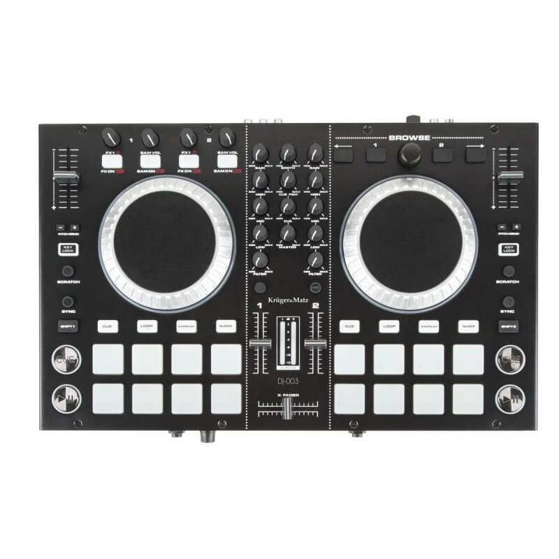 Profesjonalny kontroler KRUGER&MATZ DJ003