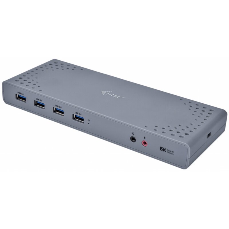 i-tec USB 3.0 / USB-TB3 2x 4K 1x 5K Display Dock DP HDMI