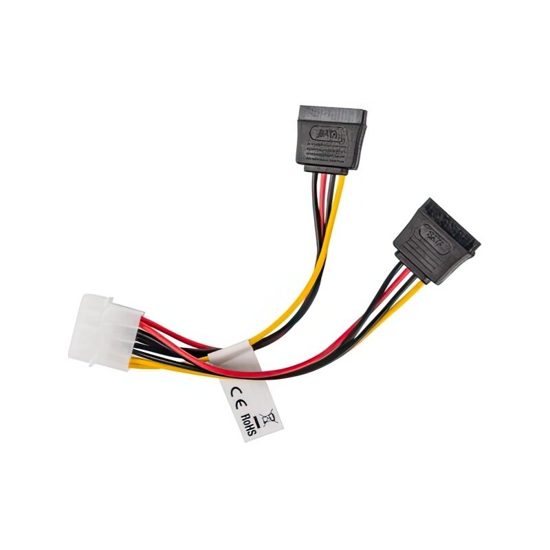 Kabel MOLEX - SATA LANBERG CA-HDSA-11CU-0015 0.15 m