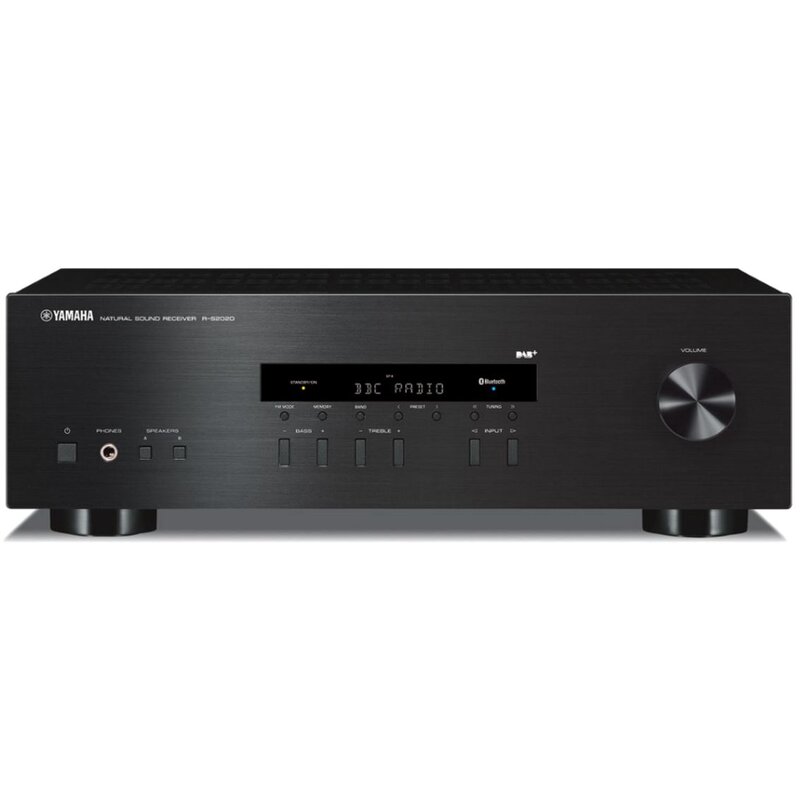 Amplituner YAMAHA R-S202D Czarny