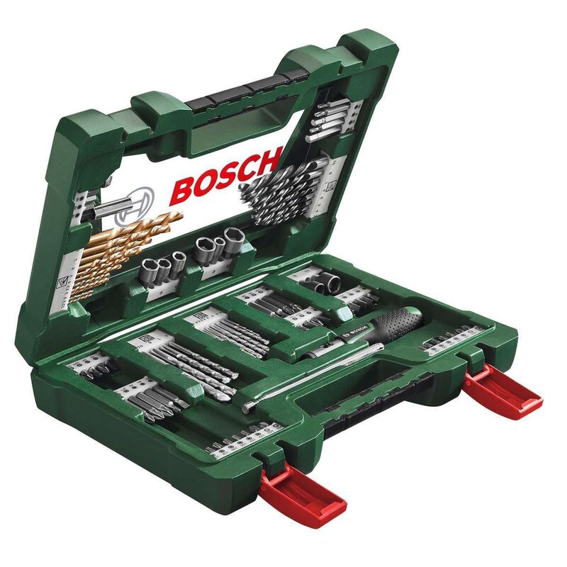 Zestaw wierteł i bitów BOSCH V-Line Titanium (91 elementów)
