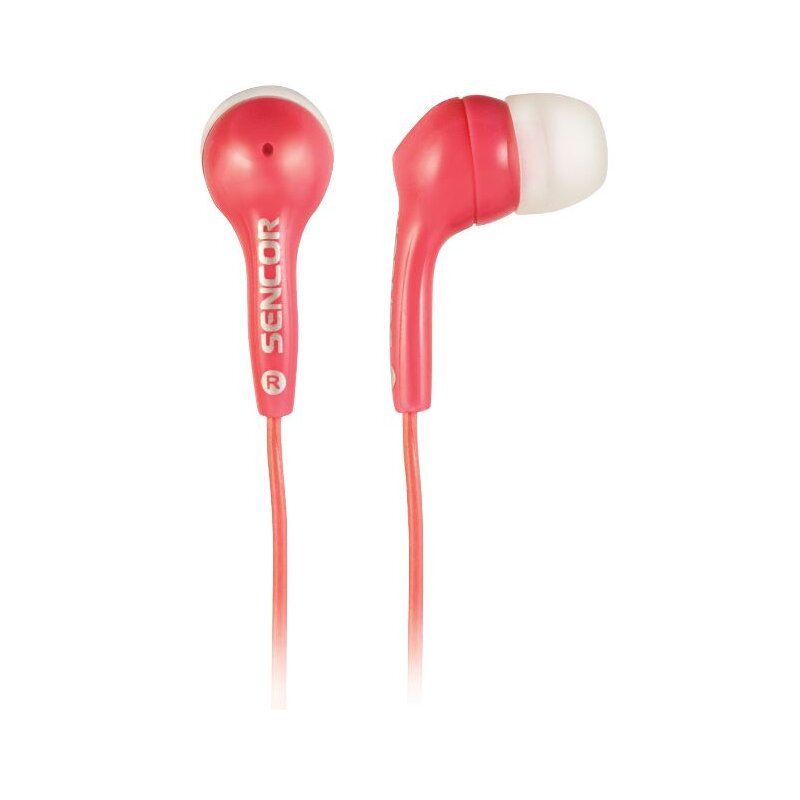 Słuchawki dokanałowe SENCOR SEP 120 Różowy