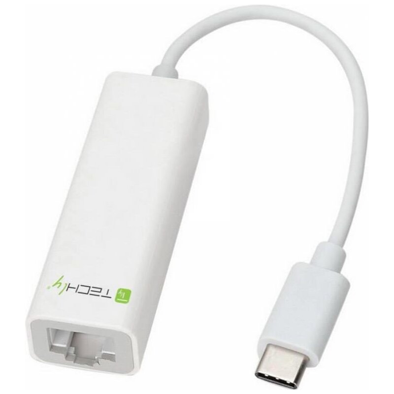 Karta sieciowa TECHLY 020379 USB-C, Zewnętrzna