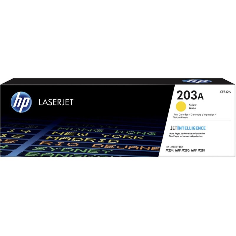 HP 203A Żółty Oryginalny Toner LaserJet CF542A