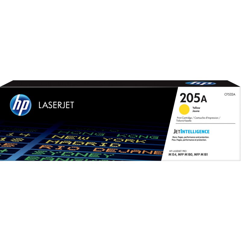 HP 205A oryginalny wkład z żółtym tonerem LaserJet