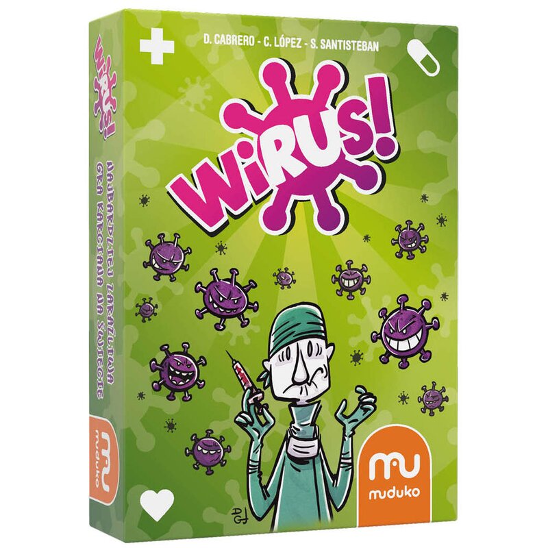 Gra karciana MUDUKO Wirus!