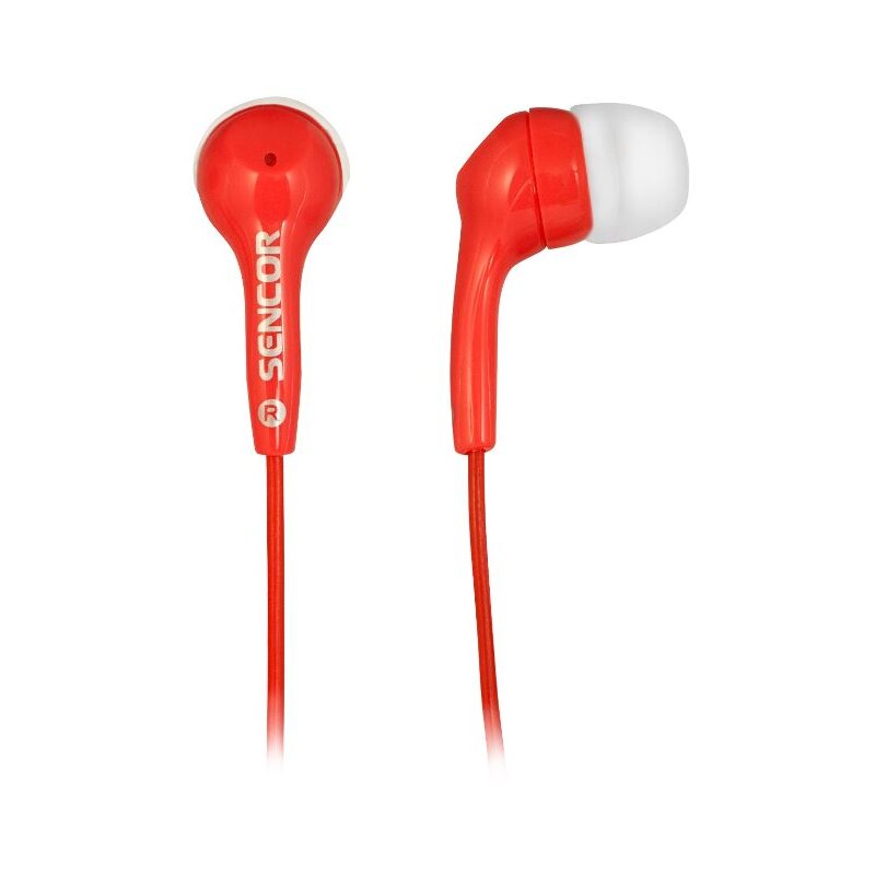 Słuchawki dokanałowe SENCOR SEP 120 Czerwony