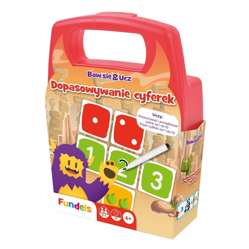 Gra karciana CARTAMUNDI Fundels Dopasowywanie cyferek Z3564