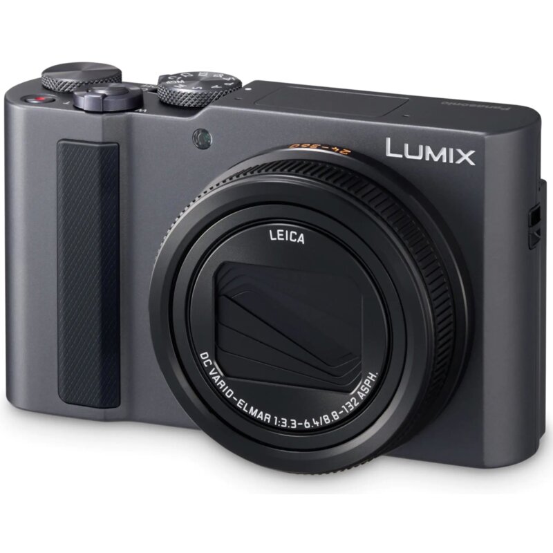 Aparat PANASONIC DC-TZ300E-S Srebrny, 20.1 Mpix, 15x zoom optyczny, 4K