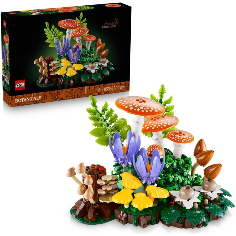 LEGO 11505 Botanicals Grzyby leśne