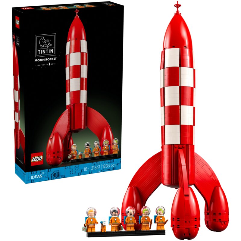 LEGO 21367 IDEAS Tintin i rakieta na Księżyc