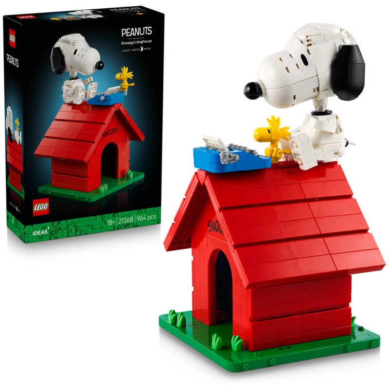 LEGO 21368 IDEAS Fistaszki: Buda Snoopy’ego