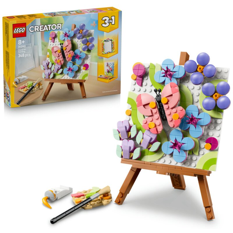 LEGO 31390 Creator 3w1 Dekoracyjny obraz z kwiatami