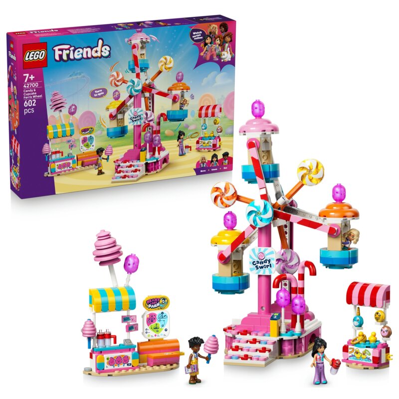 LEGO 42700 Friends Cukierkowo-babeczkowy diabelski młyn
