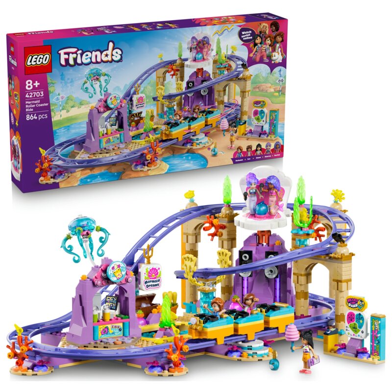 LEGO 42703 Friends Syrenkowa kolejka górska