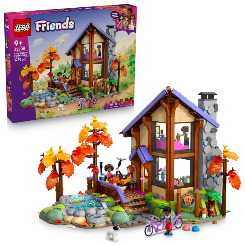 LEGO 42705 Friends Jesienna leśna chatka