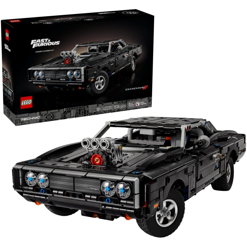 LEGO 42231 Technic Samochód Fast and Furious Dodge Charger R/T