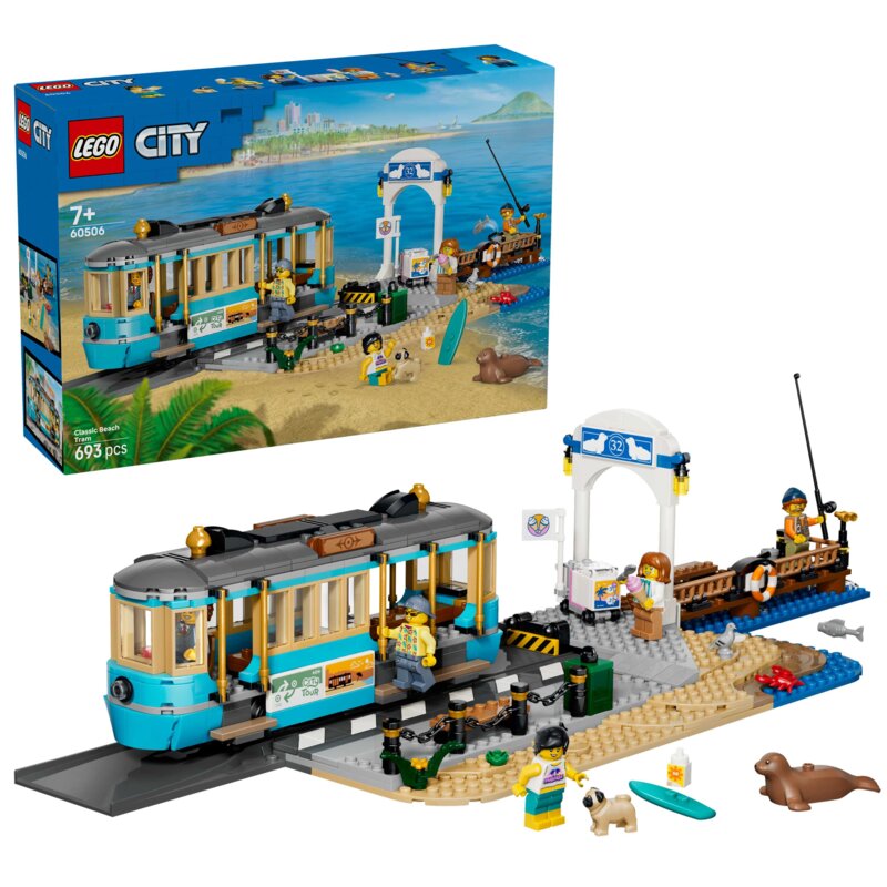 LEGO 60506 City Tramwaj przy plaży