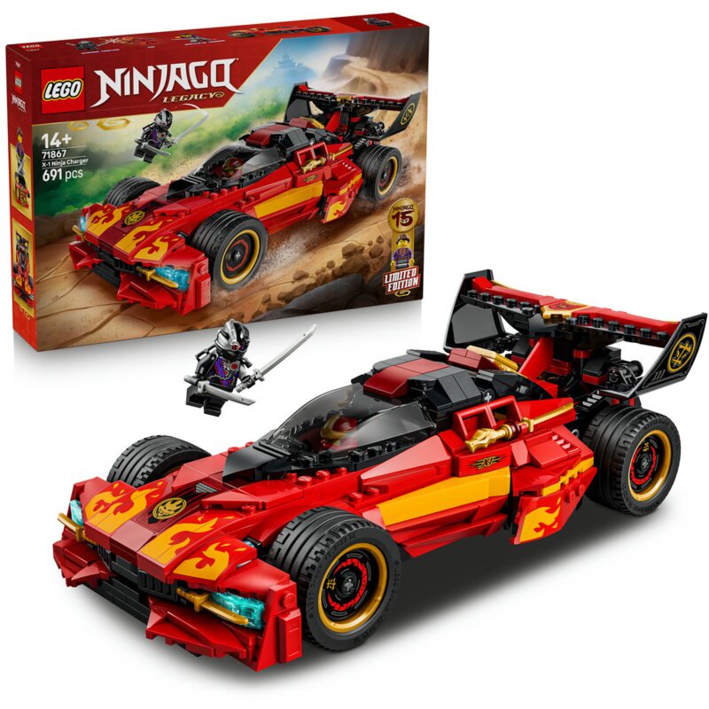LEGO 71867 NINJAGO Ninjaścigacz X-1 — 15-lecie