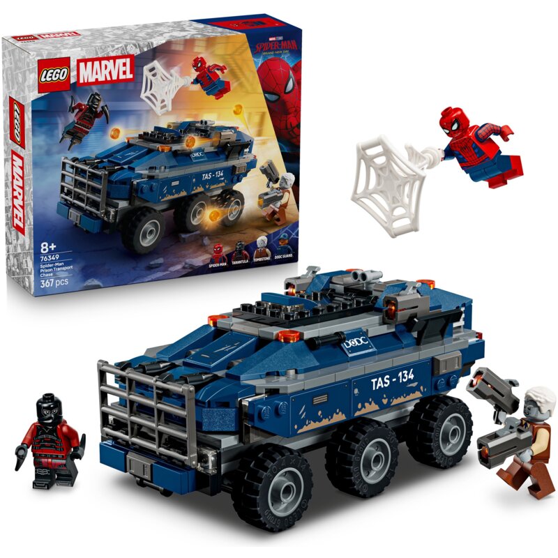 LEGO 76349 Marvel Pościg Spider-Mana za więźniarką