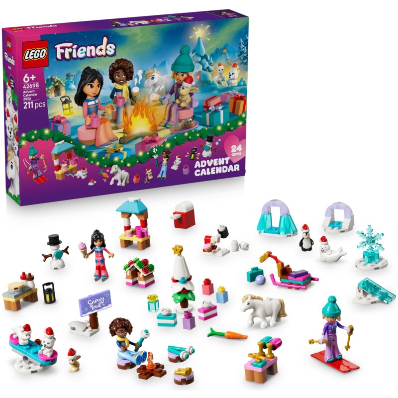 LEGO 42698 Friends Kalendarz adwentowy na 2026 rok