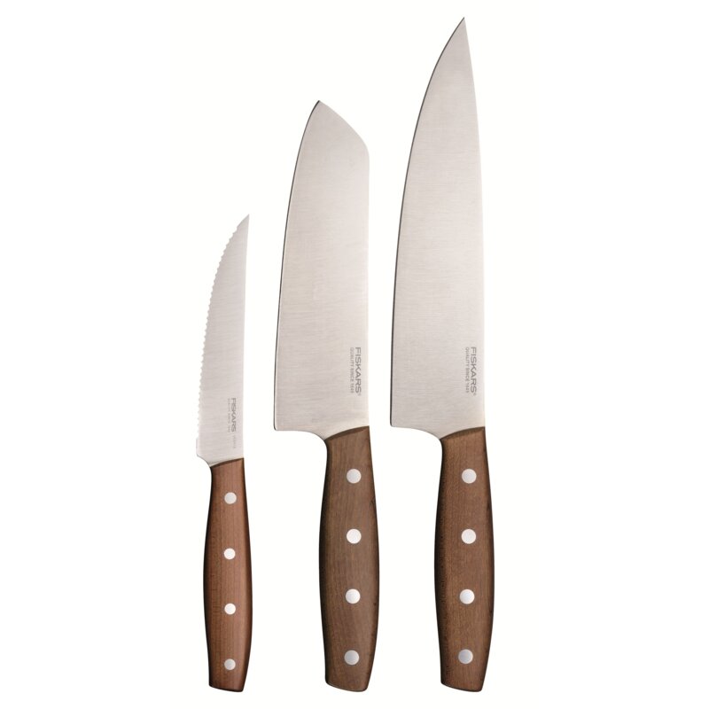 Zestaw noży FISKARS Folken (3 elementy)