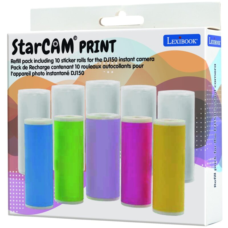 Zestaw rolek uzupełniających LEXIBOOK Star Cam DJ150A