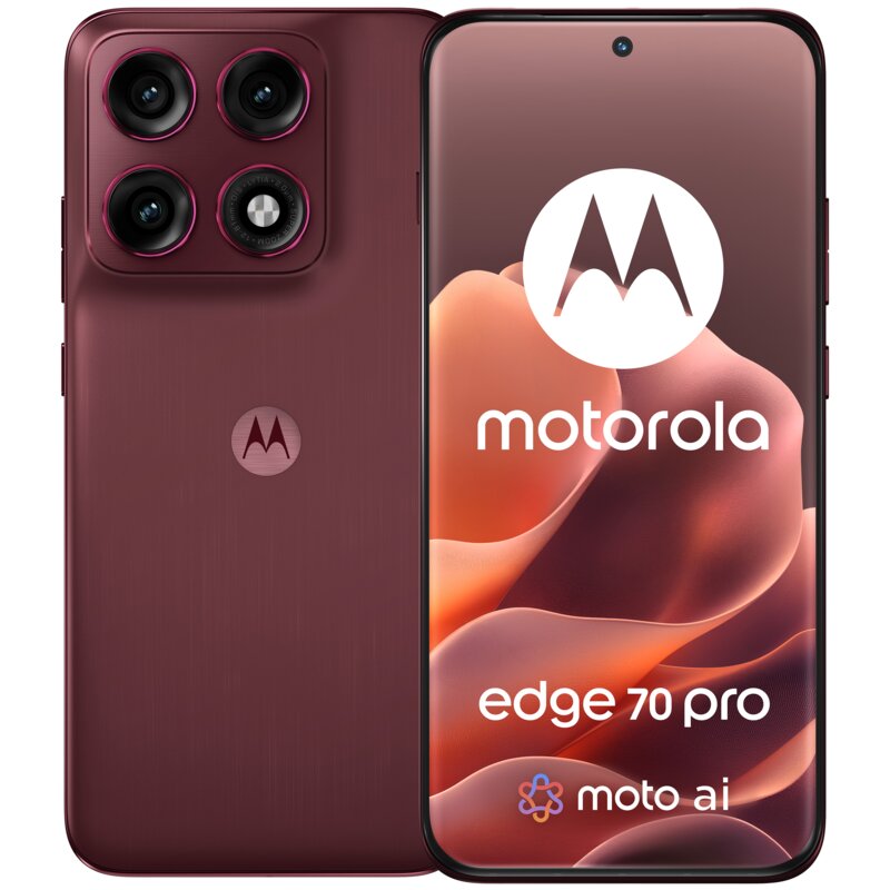 Motorola edge 70 pro 8/256GB 6,8" 144Hz 50Mpix Burgund