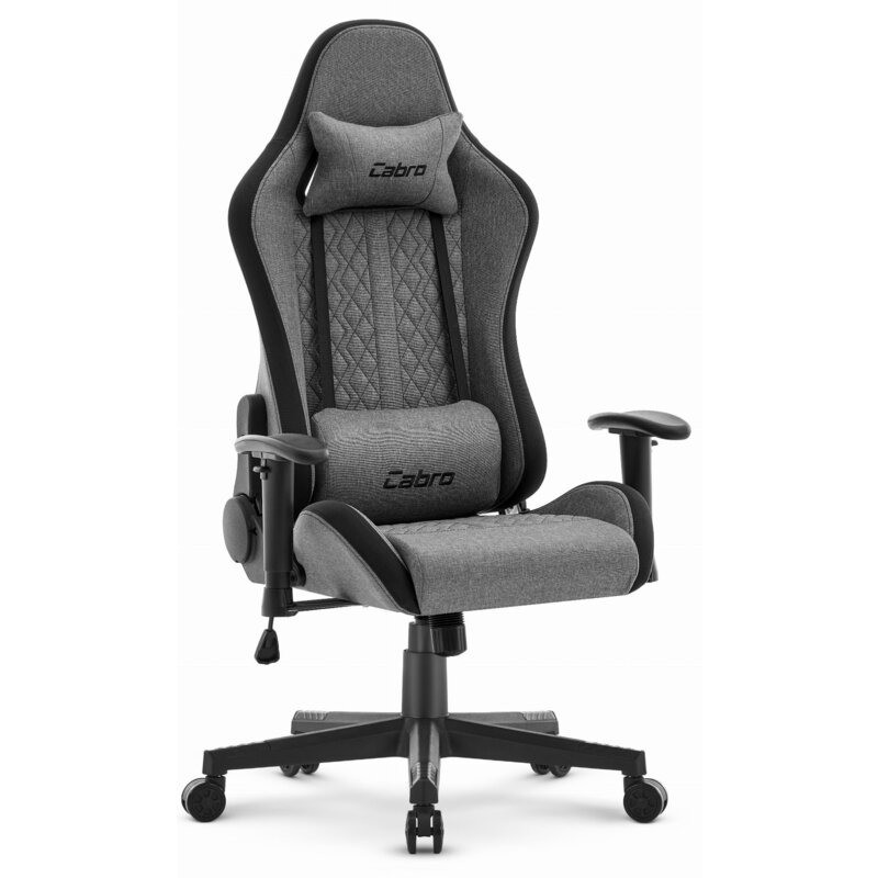 Fotel biurowy CABRO C508 Szaro-czarny
