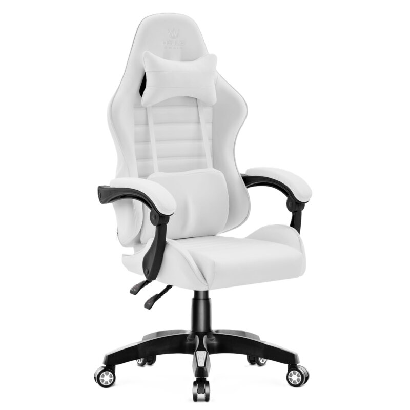 Fotel gamingowy HELL'S CHAIR HC-1003 2.0 Biały
