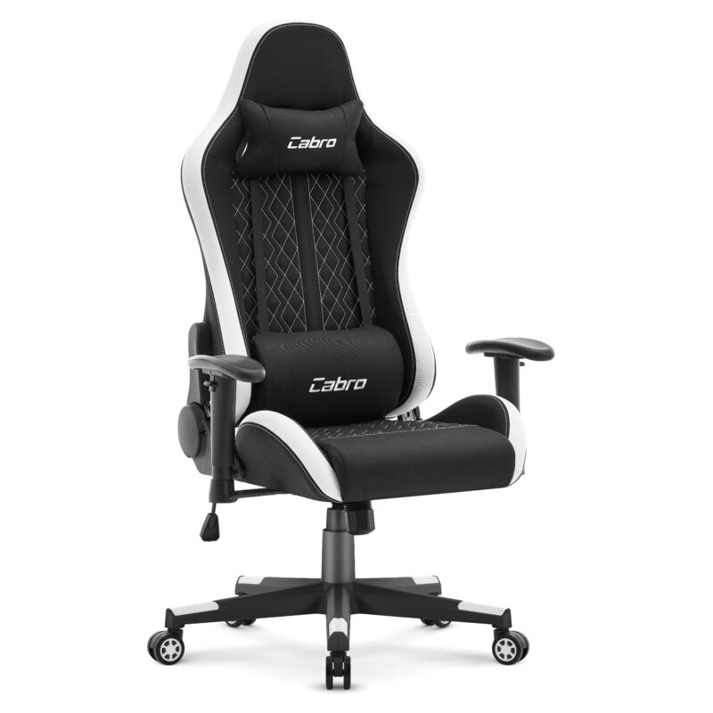 Fotel biurowy CABRO C508 Czarno-biały